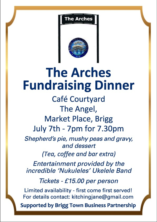 Arches Fundraising Event Poster