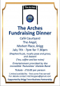 Arches Fundraising Event Poster