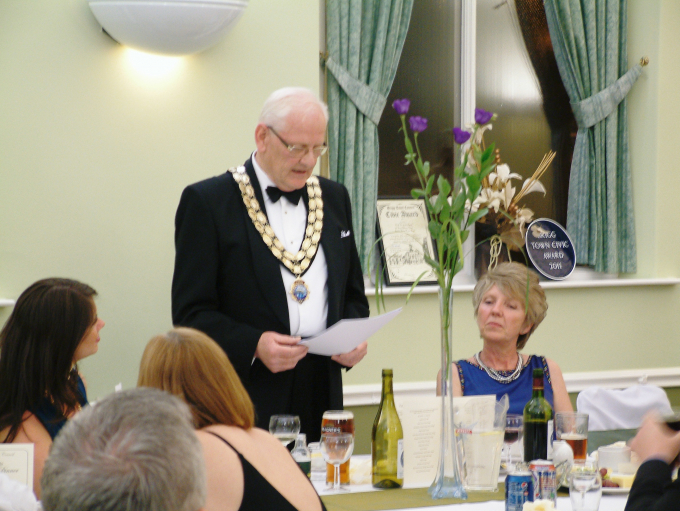 Brigg Town Mayor Civic Charity Dinner 2012