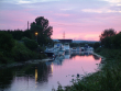 Sunset over the River 