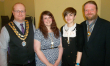Cllr. Edward Arnott & Mrs Lucy Arnott, Town Mayor & Mayoress with
Cllr. James Truepenny & Miss Sophie Brumby
Deputy Town Mayor and Mayoress 